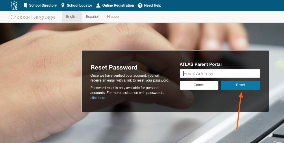 atlas fusd parent portal forgot password